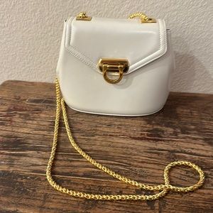 French of California Ivory crossbody purse